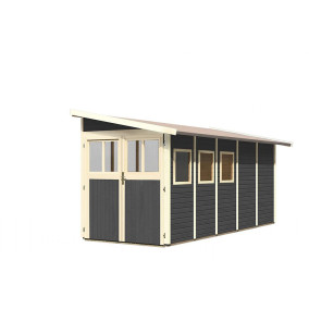  Karibu | Aanbouw Wandlitz 5 | Terragrijs 202934-10